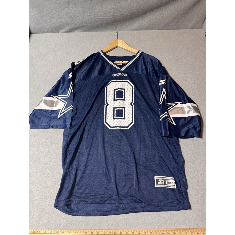 Vintage Troy Aikman HOF Dallas Cowboys Men’s Starter Football Jersey Size 52